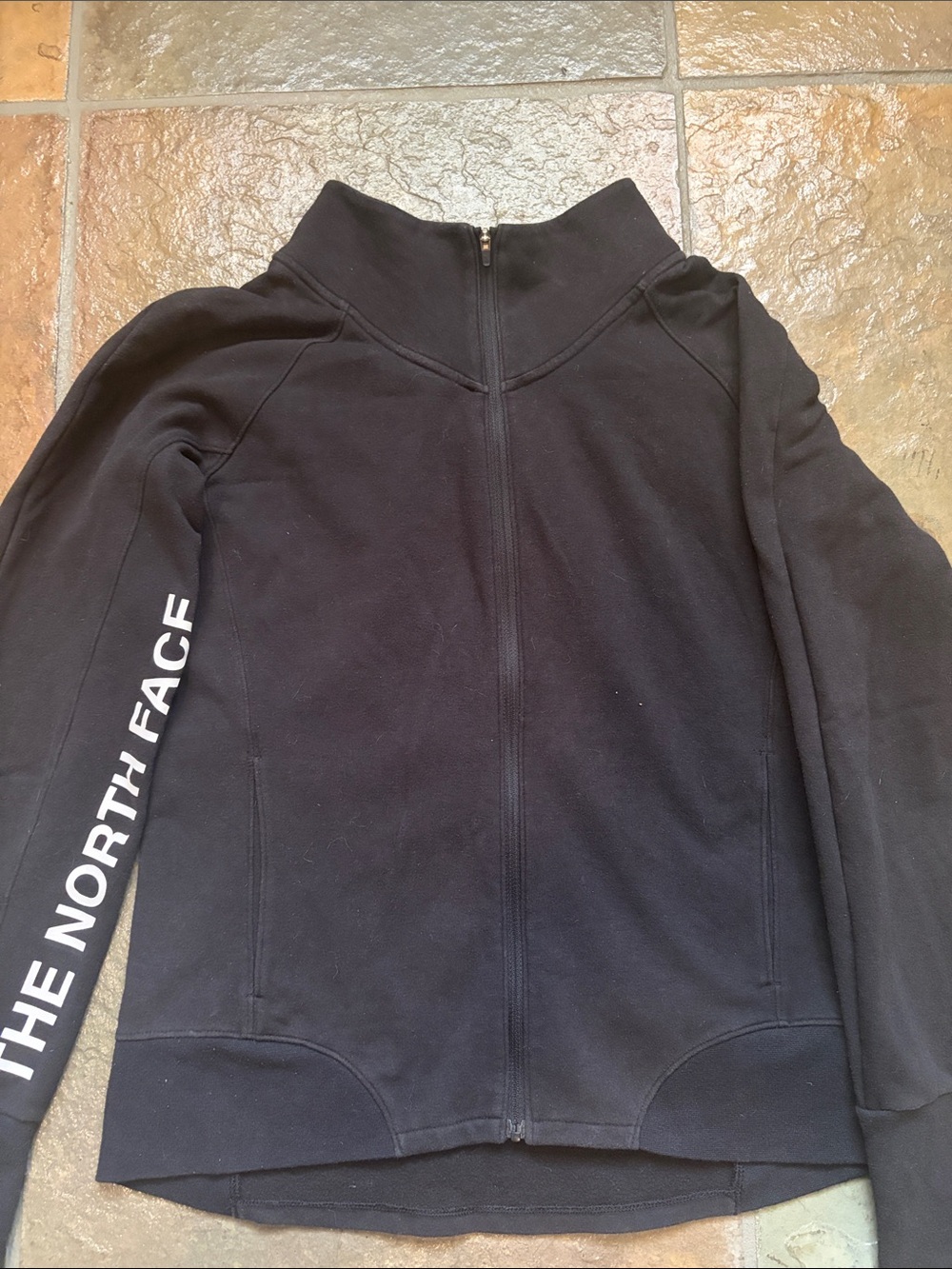 The North Face Black Women's Full-Zip Funnel Neck Sweatshirt